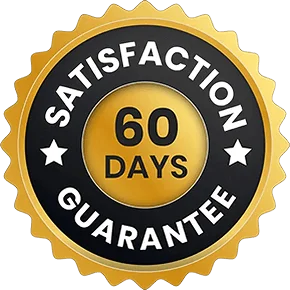 HoneyFil 60 day satisfaction guarantee badge